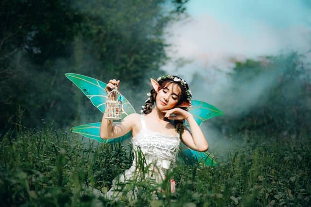 lady dressed as fairytale - tinkerbell movie review