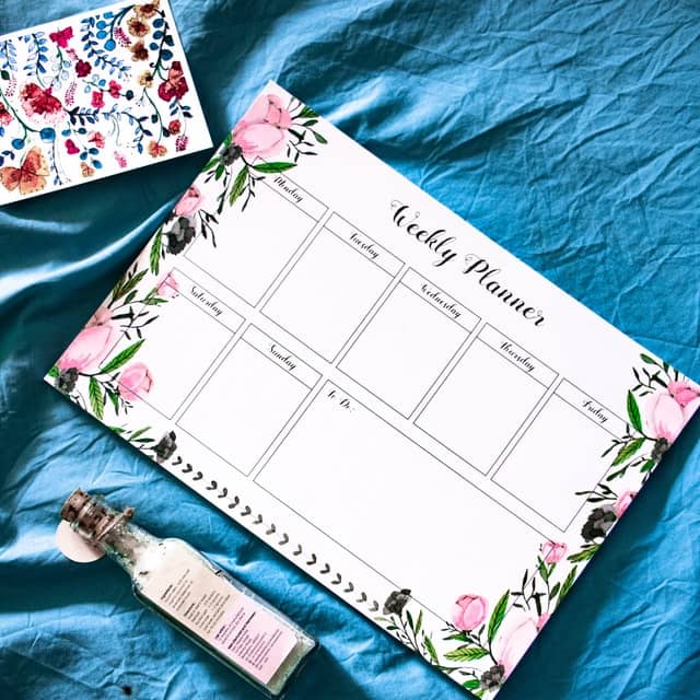 weekly meal planner