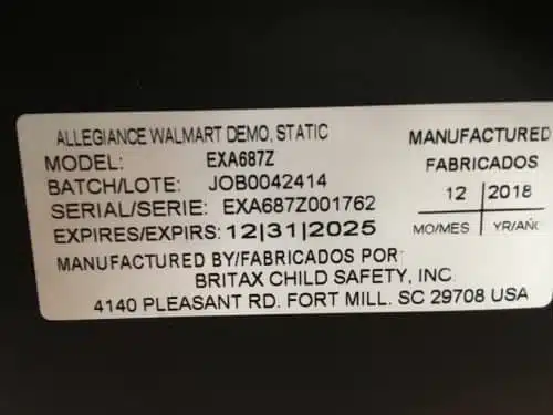 britax car seat expiration date - Britax Allegiance