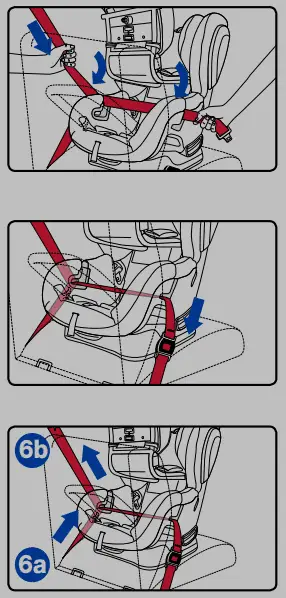 britax clicktight installation in steps