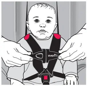 buckle the chest clip-evenflo