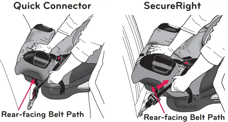 ensure the seat is secure – QuickConnector-SecureRight