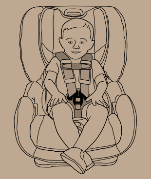 harness below shoulders