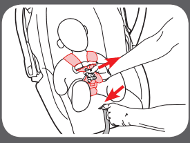 loosen the harness