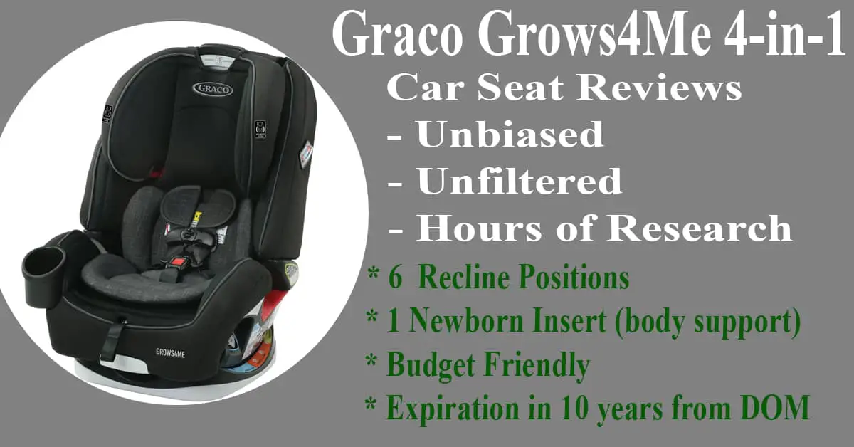 Graco Grows4Me Review [2022] – The Budget-friendly 4-in-1 Convertible Car  Seat