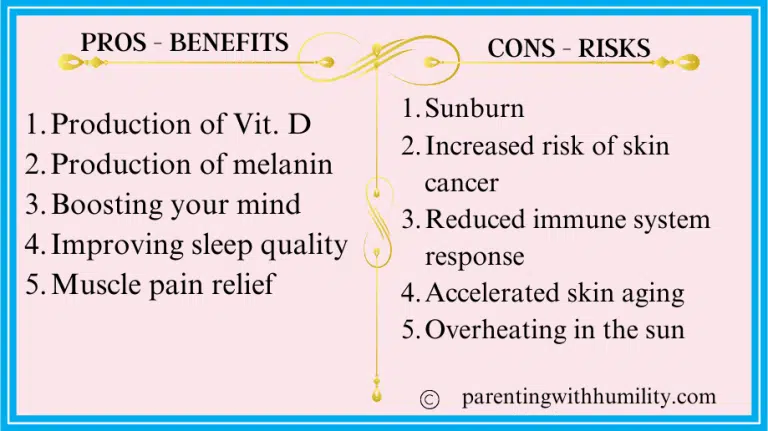 text note of the pros and cons of tanning while pregnant