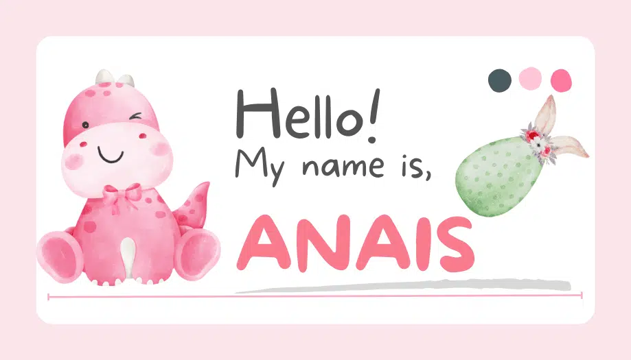 Anais name meaning