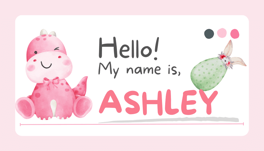 Ashley name meaning