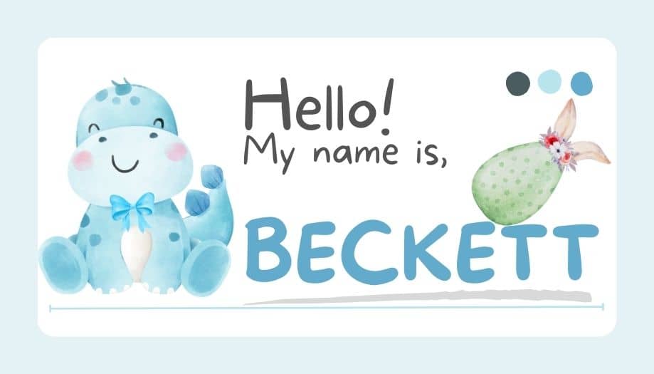 Beckett Name Meaning Origin, Popularity & More
