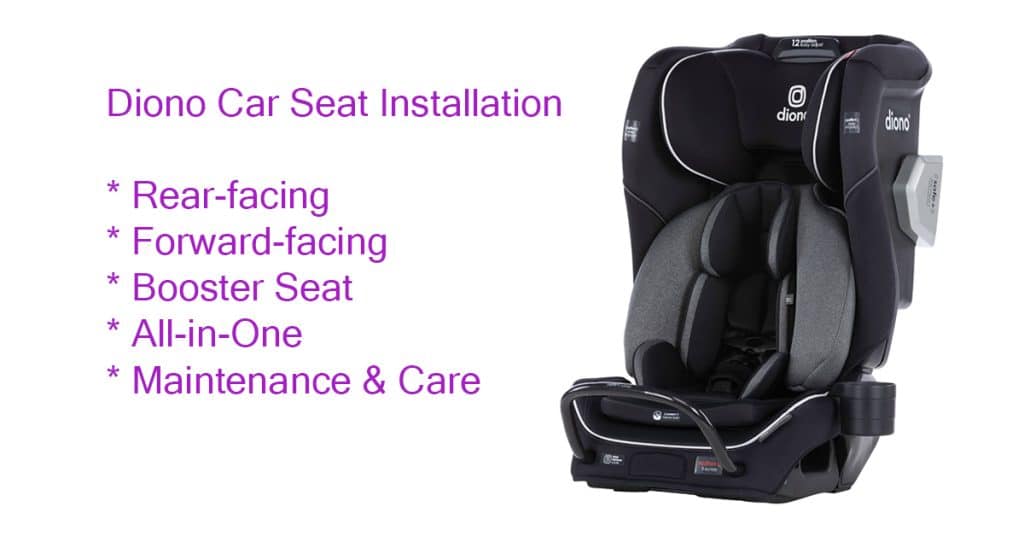 Diono car seat installation
