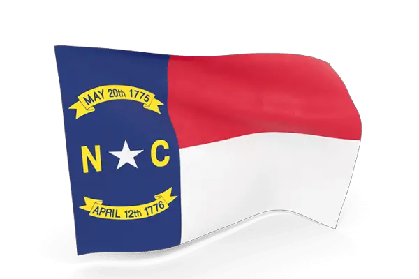North Carolina Flag North Carolina Flag